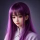 短视频创作者小雨头像，年轻女性